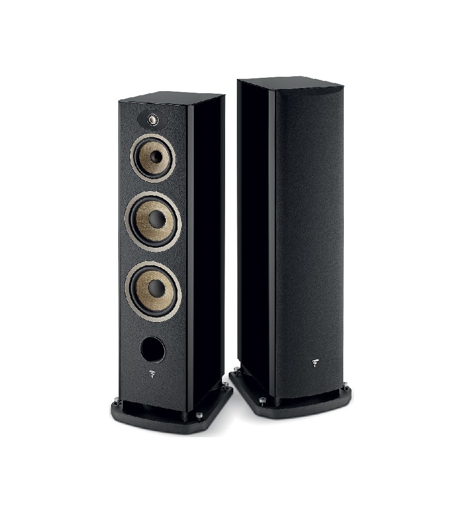 Focal Aria EVO X No.4 3-way Floorstanding Speakers - High gloss Black