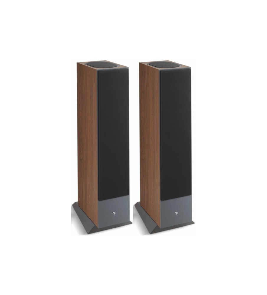 Focal Theva No.3-D Dolby Atmos 3-way Floorstanding Speakers - Dark Wood