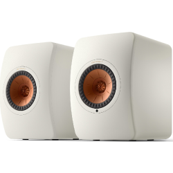 KEF LS50W Wireless II Speakers - Mineral White