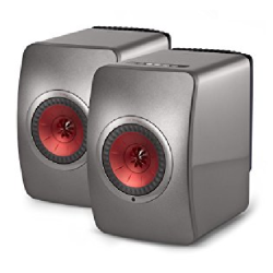 KEF LS50W Wireless II Speakers - Titanium Grey