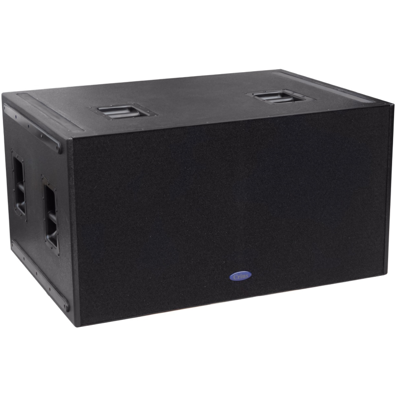 Crius Technologies NEO-218X Dual 18" Passive Subwoofer - Black