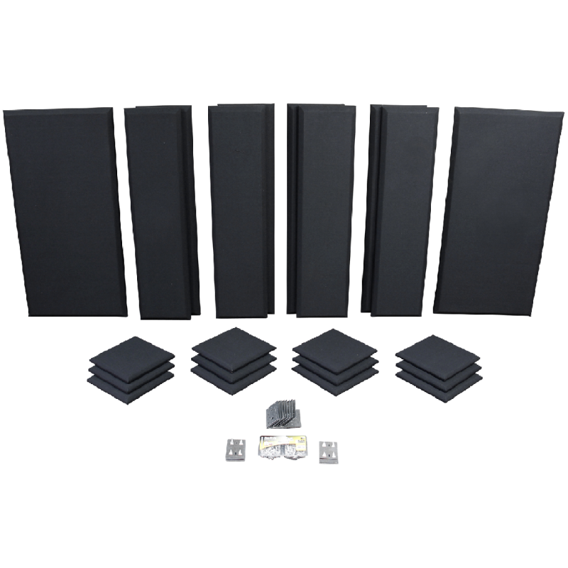 Primacoustic London 12 Room Kit with Bass Traps - Black (B)